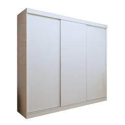 Quarto Infantil Guarda Roupa Premium Thalia 205,9cm 3 Portas e Cômoda 129,5cm 1 Porta 4 Gavetas Minastex - 16