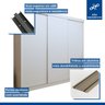 Quarto Infantil Guarda Roupa Premium Thalia 205,9cm 3 Portas e Cômoda 129,5cm 1 Porta 4 Gavetas Minastex - 11