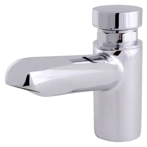 Torneira de Mesa para Lavatório Permatic Bica Baixa Cromado - Perflex
