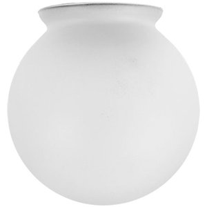 Globo de Vidro Fosco Esférico com Colar 10 X 15