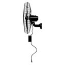 Ver imagem 3 de Ventilador de Parede Ventisol Grade Metal 60cm Controle Remoto Preto Bivolt