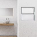 Ver imagem 1 de Janela de Alumínio Basculante 40x40cm Fortline Atlântica