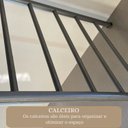 Ver imagem 6 de Guarda-Roupa Casal 6 Portas 2 Gavetas Paris Branco