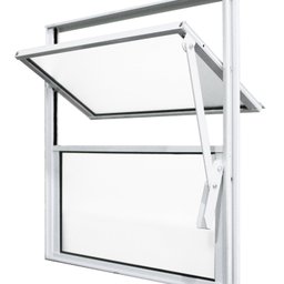 Janela de Alumínio Basculante 40x60cm Fortline - 2