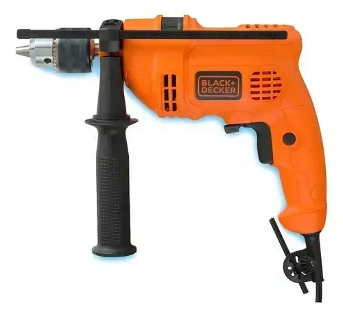 Furadeira Impacto 1/2 Pol 560w Vvr Tm555 Black+decker 127v Frequência:50 Hz/60 Hz/laranja;voltagem:1 - 6