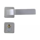 Ver imagem 2 de Porta de Madeira Semi-oca Padrão Angelim Lisa Bat14 Cm Eco Fech Modena Externa 210x 82 Lado Esquerdo