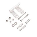 Ver imagem 2 de Conjunto de Parafusos Fixação P/ Vaso Carenado em L - Incepa:branco