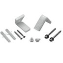 Ver imagem 1 de Conjunto de Parafusos Fixação P/ Vaso Carenado em L - Incepa:branco