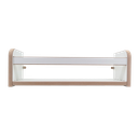 Ver imagem 1 de Prateleira Estante Porta Livros e Objetos Branca MDF 45cm