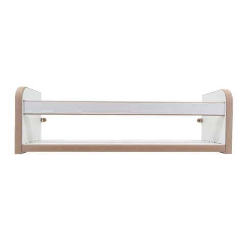 Prateleira Estante Porta Livros e Objetos Branca MDF 45cm