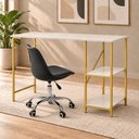 Ver imagem 1 de Mesa Star 110 Industrial com Cadeira Saarinen