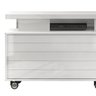 Rack Para TV 60 Pol 20134 Branco Gloss Dj Moveis - 4