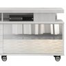 Rack Para TV 60 Pol 20134 Branco Gloss Dj Moveis - 5