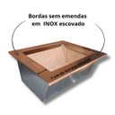 Ver imagem 4 de Braseiro Refratário 45cmx30cm Embutir Churrasqueira Gourmet