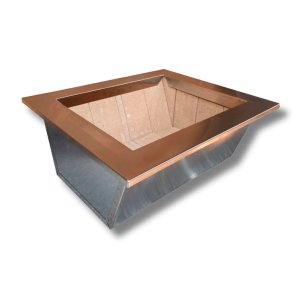 Braseiro Refratário 45cmx30cm Embutir Churrasqueira Gourmet