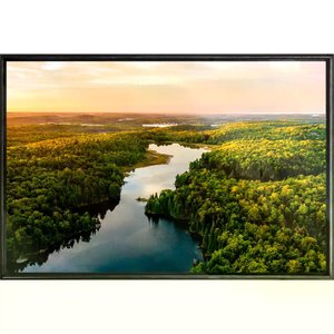 Quadro Amazonas 120x80 - Casa da Moldura