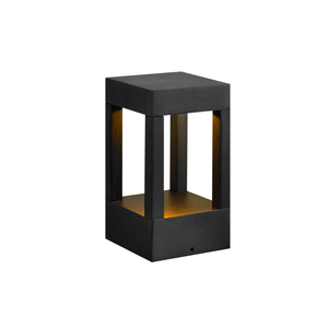 Balizador Led Effect Mini Preto Fosco 2700k 7w Branco Quente Bivolt Avant