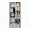 Ver imagem 7 de Conjunto 2 Armários Multiuso Infantil 1 Porta com Espelho João Pessoa