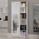 Ver mais imagens de Conjunto 2 Armários Multiuso Infantil 1 Porta com Espelho João Pessoa