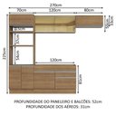 Ver mais imagens de Cozinha Completa 270011 com Armário e Balcão Rusticrustic