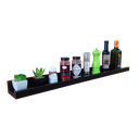 Ver imagem 6 de Kit 4 Prateleira Porta Quadros Retratos Fotos Temperos Livros e Enfeites Cor:Preto