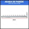 8 Araras Rt Cabideiro Suporte Fixo Organização Cabides Roupas Alta Durabilidade Aço Reforçado - 2