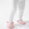 Pantufa Antiderrapante Urso Rosa Buba 9-12meses - 2