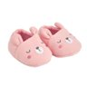 Pantufa Antiderrapante Urso Rosa Buba 9-12meses - 1