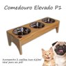 Comedouro Elevado Bebedouro Para Gatos Cachorro Pequeno B3P1 - 2