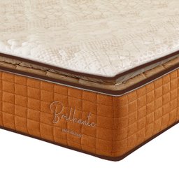Colchão Casal Prorelax 138x188x30 Brilhante Molas Ensacadas Pillow Top Turn Free - Terracota - 2