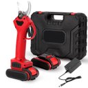 Ver imagem 2 de Tesoura Elétrica Recarregável 48v Poda Galhos Profissional