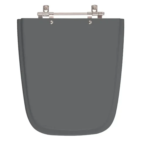 Assento Sanitario Poliester Aero Cinza Quartzo para vaso Ideal Standard