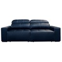 Ver mais imagens de Sofá de Couro 2 Lugares Alabama 250cm USB M06 Cor Blue Bicolor 502 - Amarena Móveis