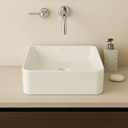 Ver imagem 3 de Cuba para Banheiro Kohler Edge de Sobrepor Quadrada 35x35cm Branca 38355br-0