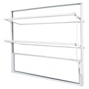 Ver imagem 2 de Janela de Alumínio Basculante 60x80cm Fortline Atlântica