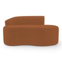 Ver mais imagens de Kit 02 Sofás Orgânicos Living Bob 145cm 02 Lugares com 02 Almofadas Bouclê Terracota - Desk Design