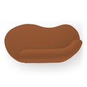 Ver imagem 6 de Kit 02 Sofás Orgânicos Living Bob 145cm 02 Lugares com 02 Almofadas Bouclê Terracota - Desk Design