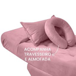 Kit Maca Estética Charme para Cílios + Mocho + Escada + Capa Veludo Cor:veludo Rosa Claro - 5