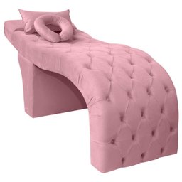 Kit Maca Estética Charme para Cílios + Mocho + Escada + Capa Veludo Cor:veludo Rosa Claro - 3