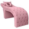 Kit Maca Estética Charme para Cílios + Mocho + Escada + Capa Veludo Cor:veludo Rosa Claro - 3