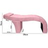 Kit Maca Estética Charme para Cílios + Mocho + Escada + Capa Veludo Cor:veludo Rosa Claro - 8