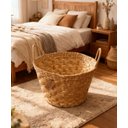 Ver imagem 2 de Cesto de Palha Natural com Alças