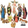 Presépio Natal Extra Grande Completo Resina Premium 11 Peças até 30cm - Wincy - 5