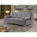 Ver imagem 3 de Sofá Cama 2 Lugares Living Linho M-143 Martins Cinza
