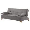 Ver imagem 1 de Sofá Cama 2 Lugares Living Linho M-143 Martins Cinza