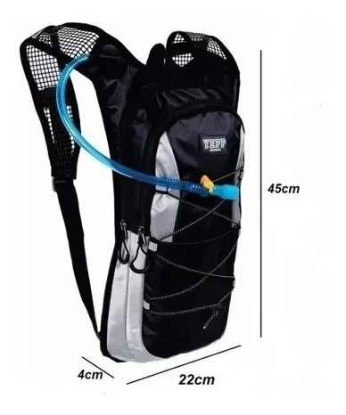 Mochila Hidratação 8L Camelbak Corrida Caminhada Bike:Preto - 9