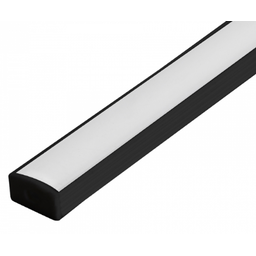 Perfil Led Sobrepor Slim 14,20mm X 8,5mm Barra 3m Astraled - Preto - 2