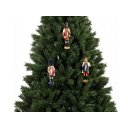 Ver imagem 2 de Quebra Nozes 3 Peças Madeira Enfeite Árvore Natal 12cm