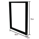 Ver imagem 2 de Pé Base para Mesa Estilo Industrial Modelo Moderno Ferro Grosso 75x60x5cm - 2 Peças