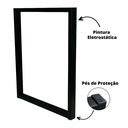 Ver imagem 4 de Pé Base para Mesa Estilo Industrial Modelo Moderno Ferro Grosso 75x60x5cm - 2 Peças